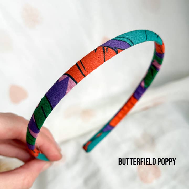 Nine Designs Ltd - Wholesale Fashion headband – women's - Liberty of London Skinny Alice Band Headband for Women Kids3