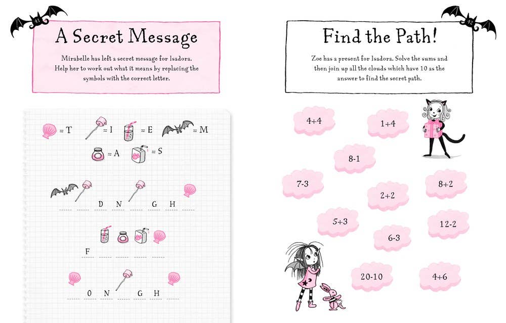 Independent Publishers Group - Wholesale Coloring & Activity Book - Kids & Baby - Isadora Moon: Sunny Days Activity Book5