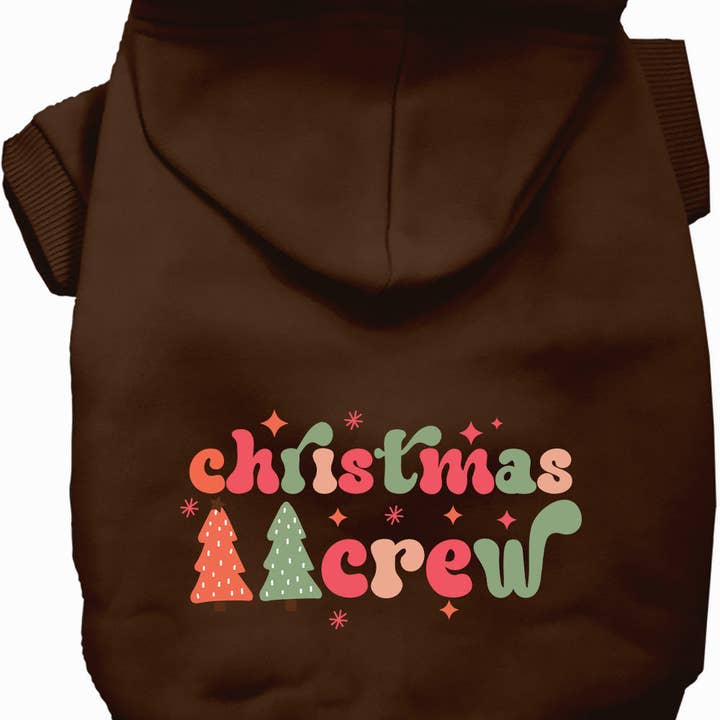 Cutesy Christmas Crew Pet Hoodie for wholesale by As You Wish Apparel