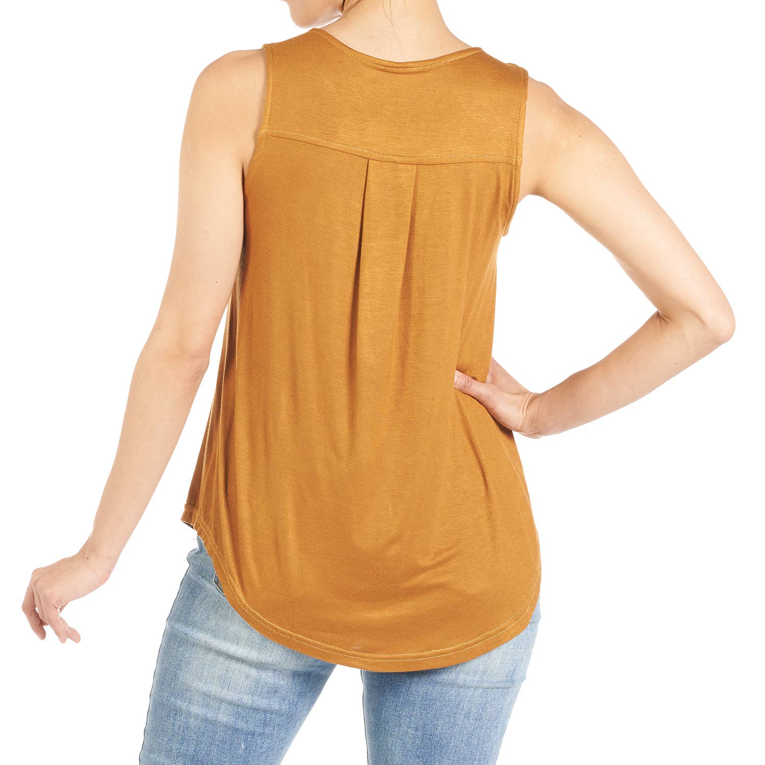 COCO + CARMEN - Wholesale Tank Top - Women's - Erin Pleat Back Tank4