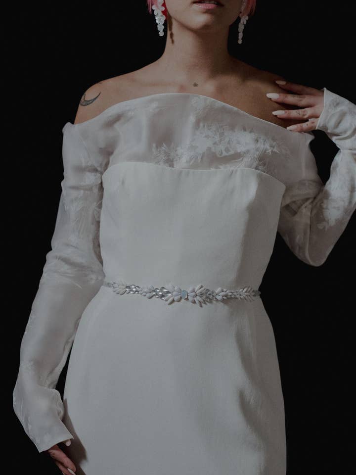 Audrey Sash for wholesale by Hushed Commotion