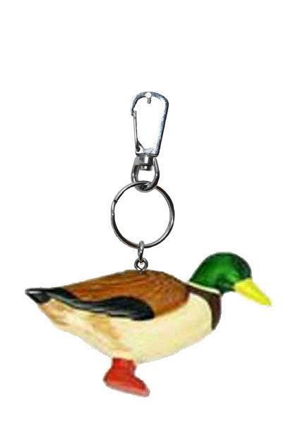 Dolfi - Wholesale Keychain - Unisex - Wooden duck, keychain