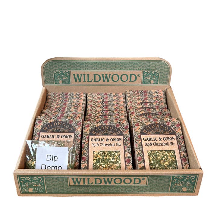 Wildwood Specialty Foods - Wholesale Dip - Garlic & Onion Dip Mix Case