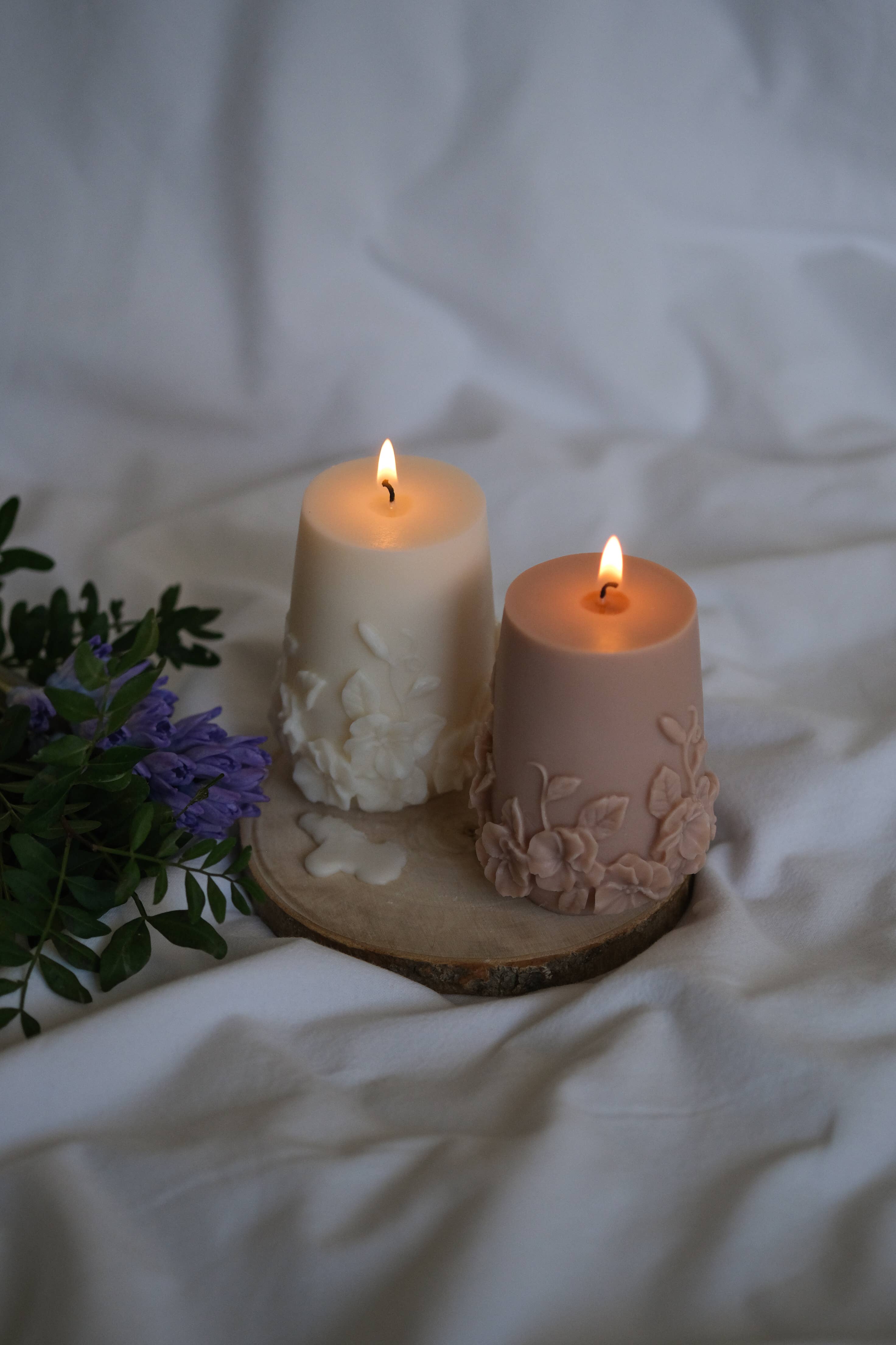 Interlude Candles – wholesale Novelty candle – Flower Pillar Candle | Home Decor | Wildflower Candles3