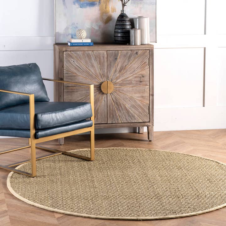 nuLOOM - Wholesale Area Rug - Hesse Checker Weave Seagrass Indoor/Outdoor Area Rug