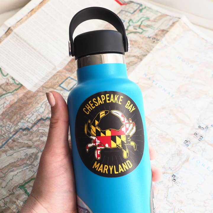 Sentinel Supply - Wholesale Sticker - Chesapeake Bay Maryland Crab Sticker5