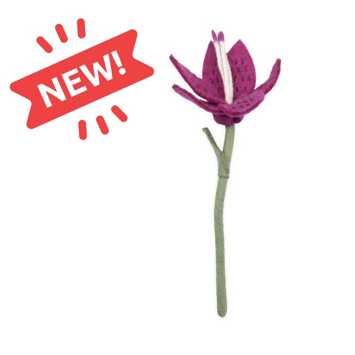 Global Goods Partners - Wholesale Artificial Flowers - Felt Stargazer Lily Flower24