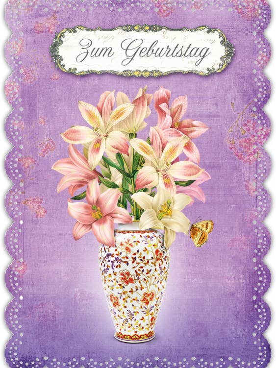 Biglietto di auguri di compleanno romantico per la vendita all'ingrosso da parte di Gespänsterwald