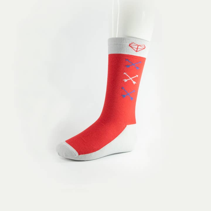 Chaussettes pour hommes, Red Arrows pour la vente par Fern House Collective