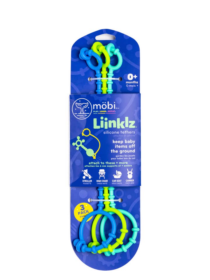 Liinklz - Silicone "Everything" Tethers for wholesale by Mobi Toys Canada