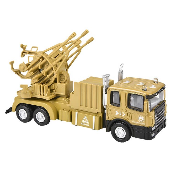 La Luna Bella - Toys - Wholesale Toy Car/Truck - Kids - 6" DIE-CAST PULL BACK MILITARY VEHICLES LLB Car Toys