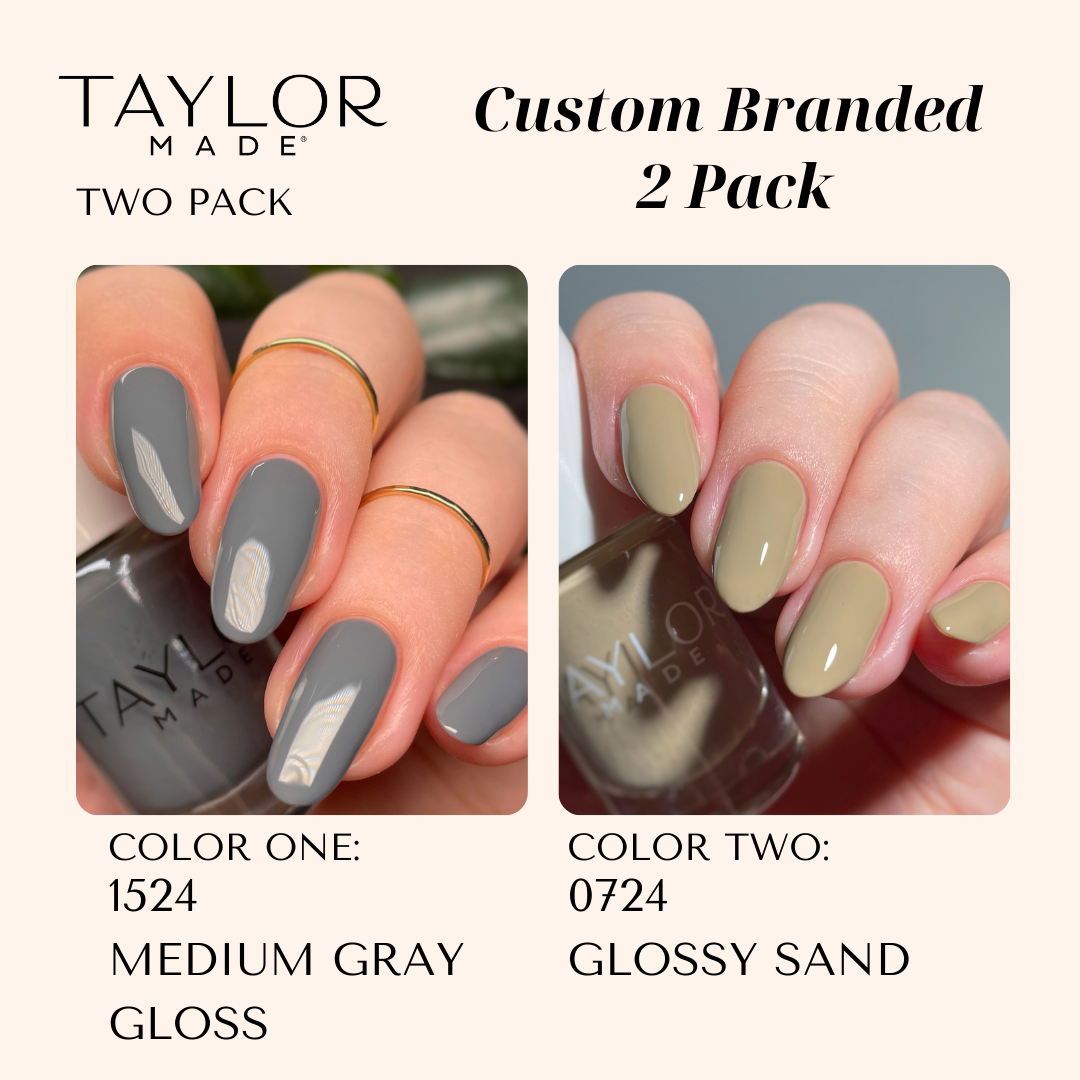 Taylor Made Polish – wholesale Nail polish – Custom Nail Polish: 2 Pack Long-wearing + Vegan + Non-toxic181