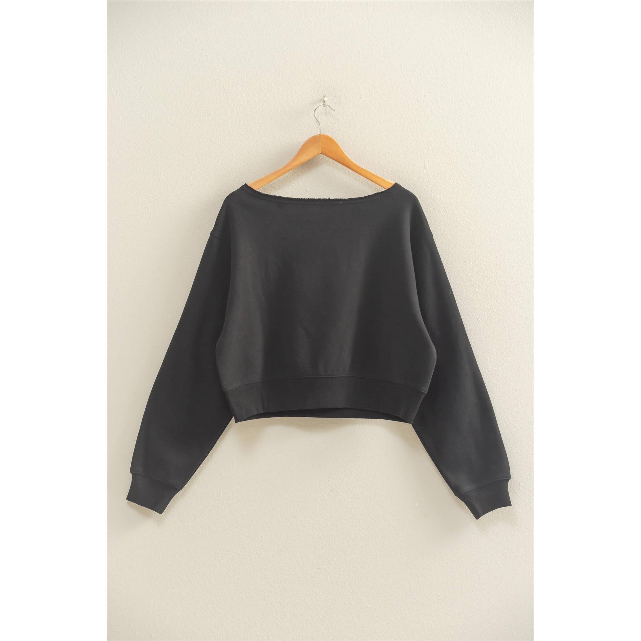 HYFVE - Vente Sweat-shirt – femme - Sweat-shirt à manches longues et col bateau22