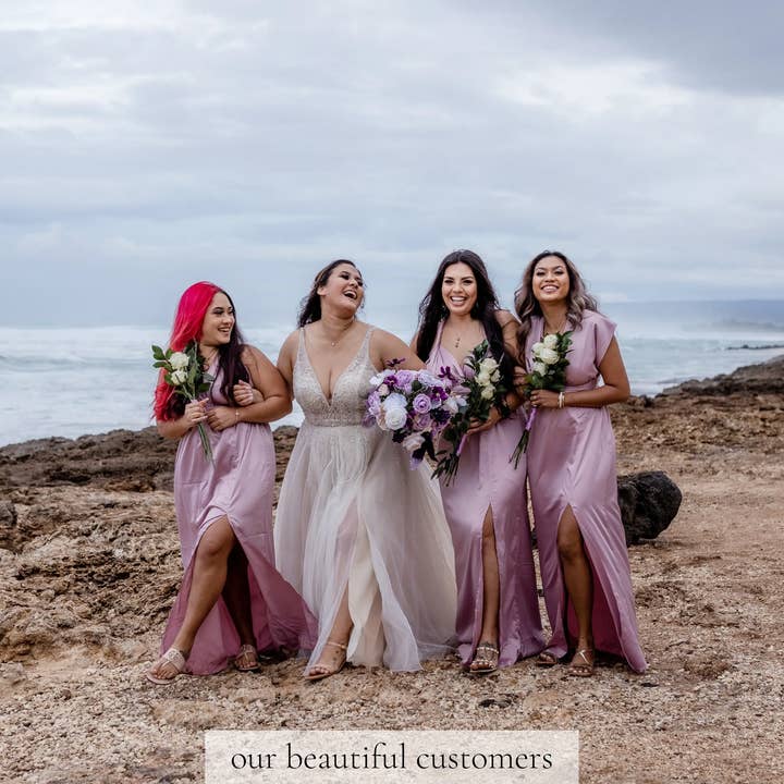 IDENTITY LINGERIE – wholesale Klänning - Dam – Silke brudtärna klänning Infinity Guest Satinklänningar Multiway4