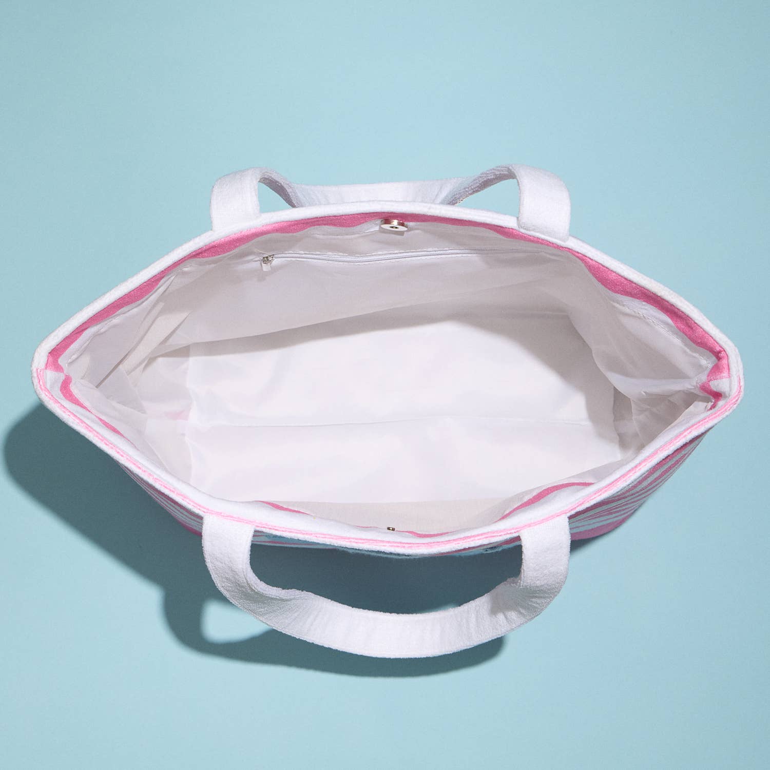 Frem - Wholesale Beach Bag - Striped Tote Bag with Anchor Design11