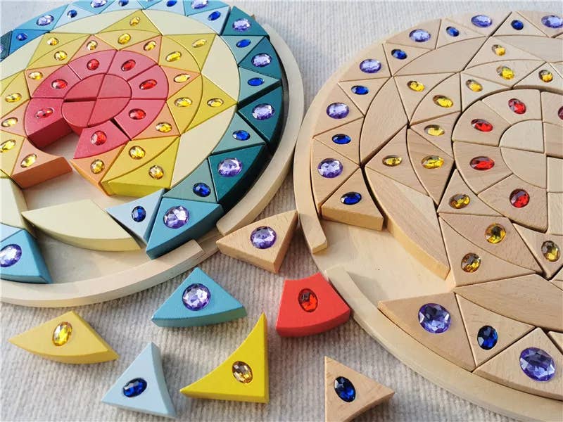 Tinitastic - Vendita all'ingrosso Blocchi - Bambini e neonati - Blocchi di gemme mandala - Blocchi di pietre acriliche - Blocchi di mandala8