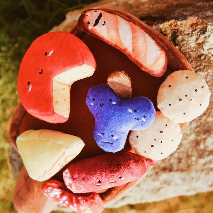 Woof & Co. - Wholesale Pet Plush Toy - Dog - Barkuterie Board Multipiece Pet Plush Toy Ecofriendly7