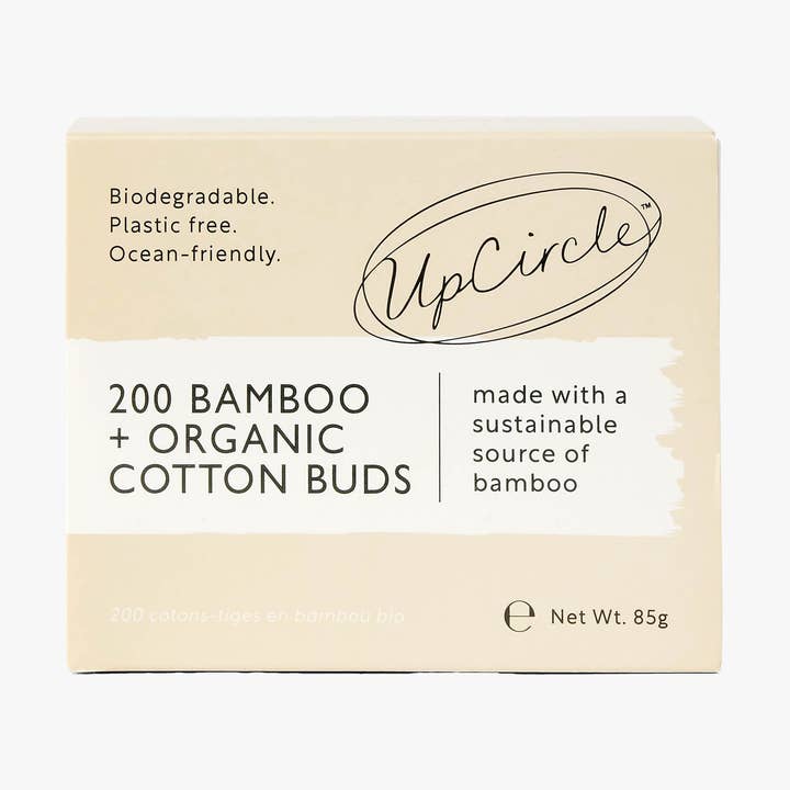 VIAI Beauty - Wholesale Cotton Swab/Q-Tip - Organic Bamboo Cotton Buds - 200 Pieces1