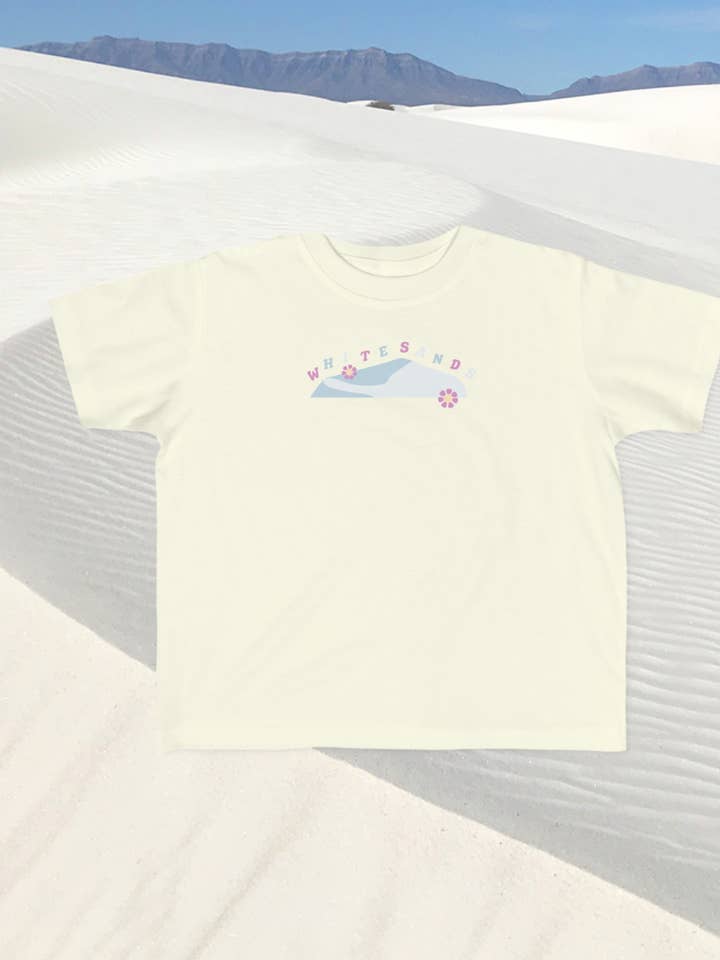 White Sands National Park Souvenir Toddler Unisex T-Shirt for wholesale by Traildust Goods