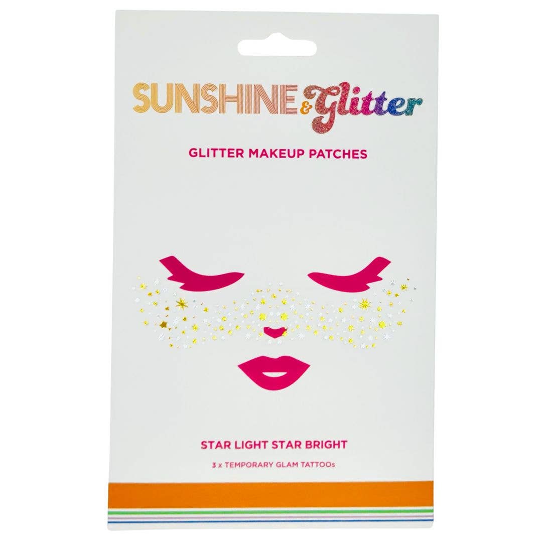 Sunshine & Glitter - Vente Paillettes pour le corps - Tatouages temporaires glam7
