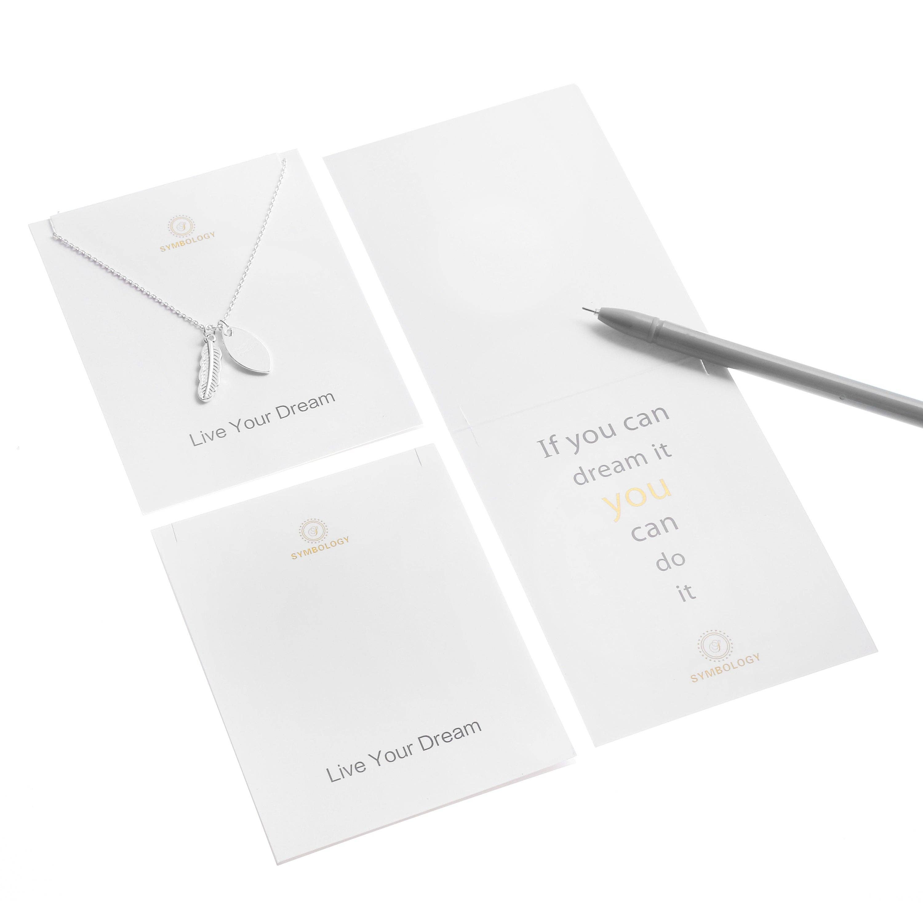 SYMBOLOGY JEWELLERY - Wholesale Pendant/Charm Necklace - Live Your Dream Necklace2