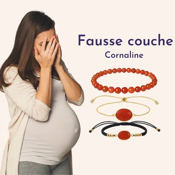 Brazalete Falsa Capa Cornalina para venta al por mayor de L'Atelier d'Eva