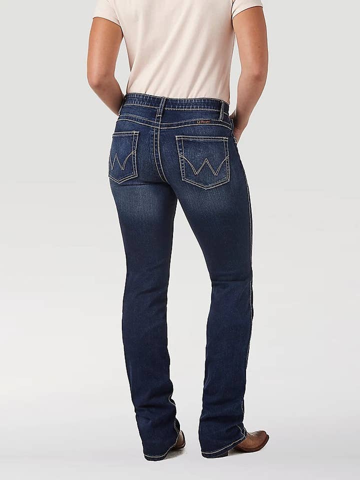 JPC Equestrian - Wholesale Jeans - Women's - Wrangler Women's The Ultimate Riding® Jean - Q-Baby- Dark Blue