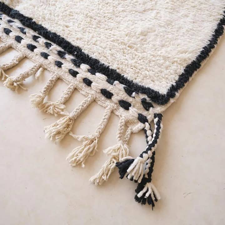 High crafty - Wholesale Runner Rug - Pure Wool Moroccan Berber Handmade Runner 80 x 240 cm #22