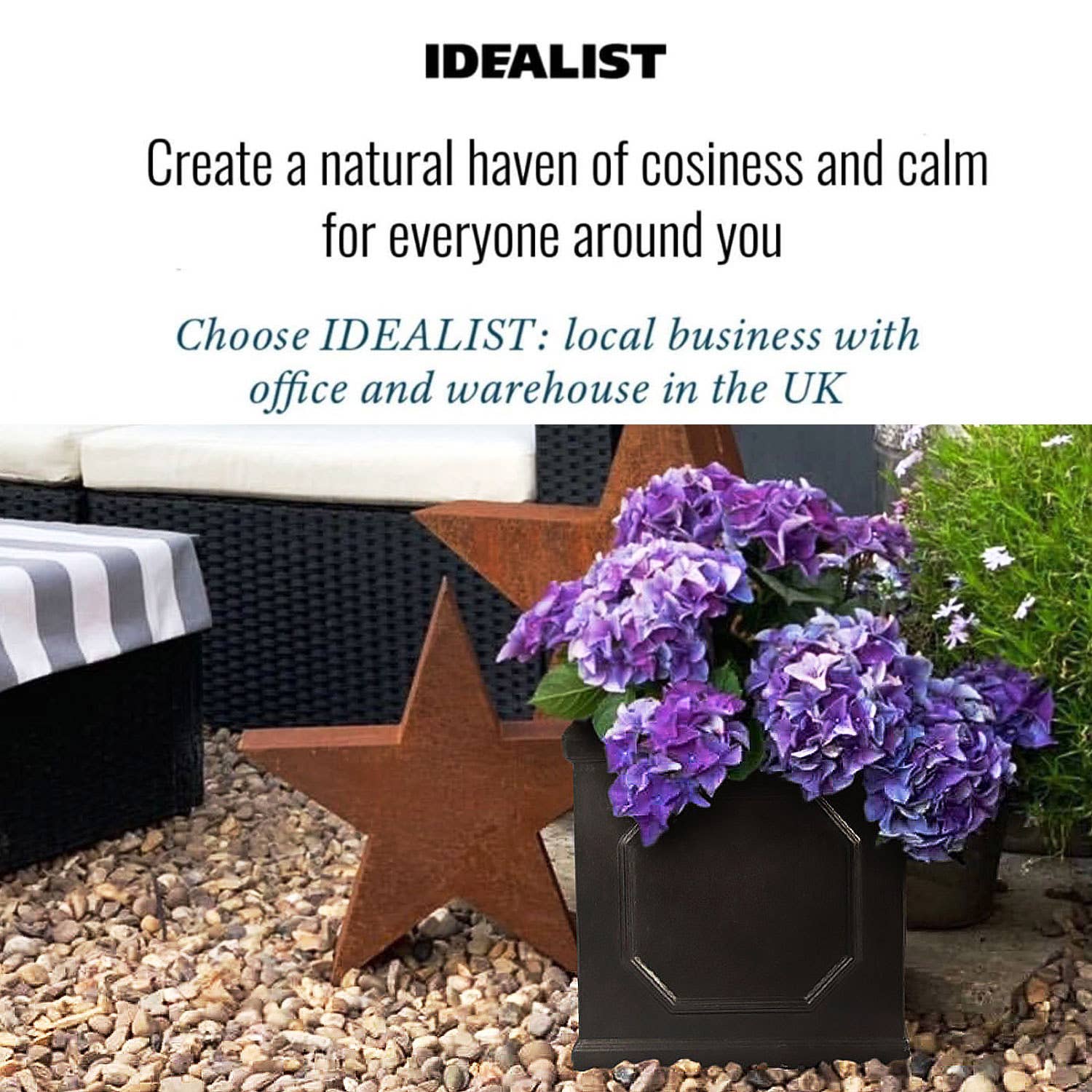 Idealist Lite Fibrestone Planters – wholesale Planter box – IDEALIST Faux Lead Chelsea Box Square Light Stone Planter13