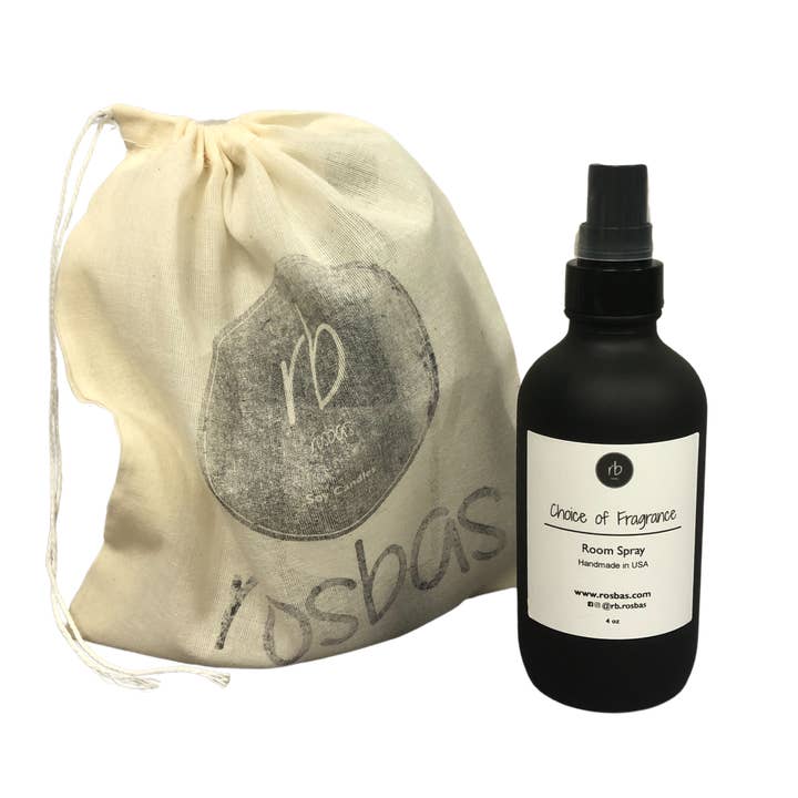 Rosbas Room Sprays - Scented - 4 oz Black Bottle for wholesale by rosbas, llc