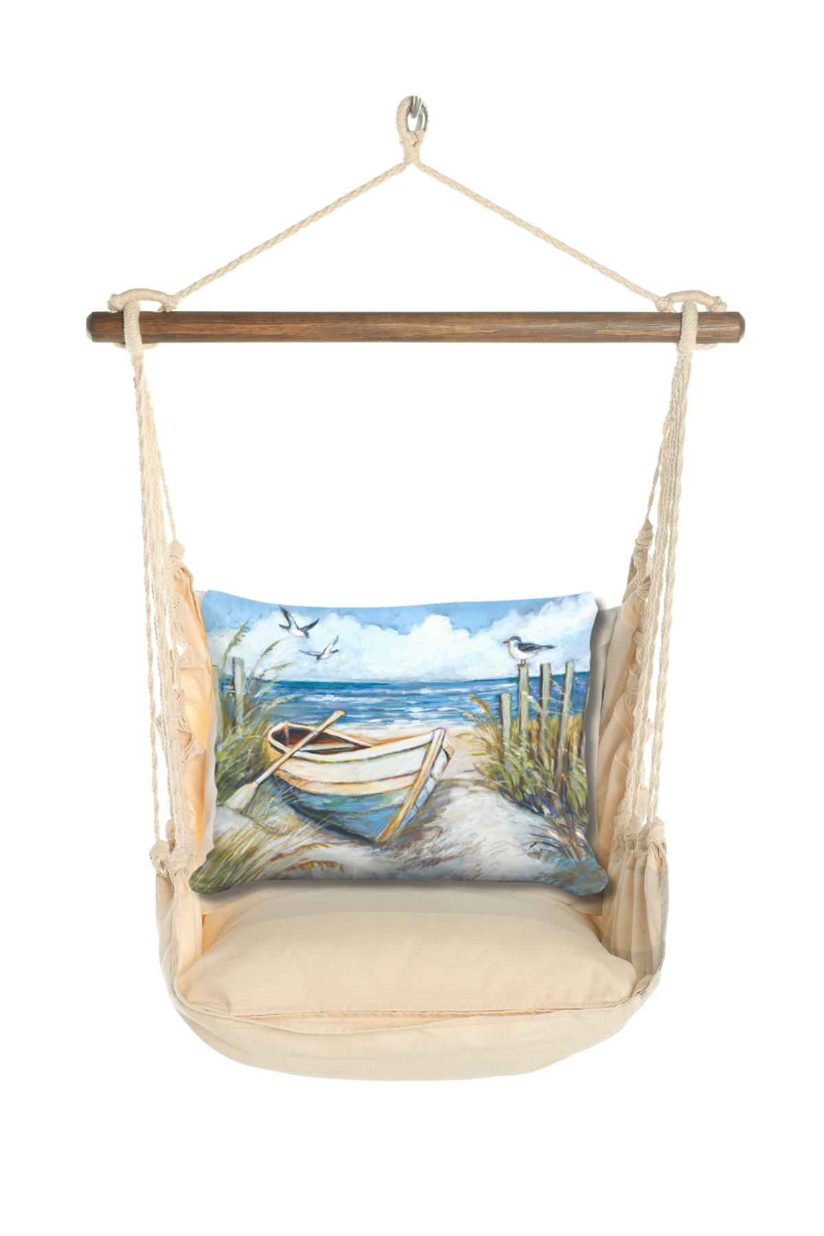 Magnolia Casual - Wholesale Swing Set - Hammock Swing 4-Piece Set indoor / outdoor - Magnolia Stripe8