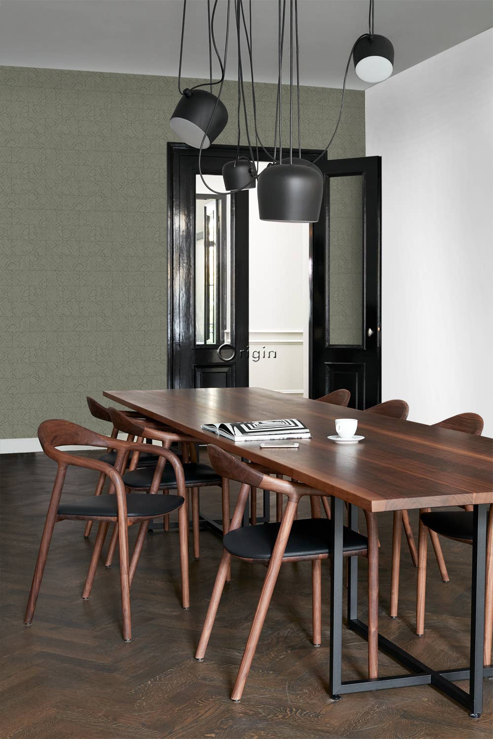 The Design Department b.v. – Großhandel Tapete – Tapete Fliesenmotiv Mit Schlangenhaut-Muster3