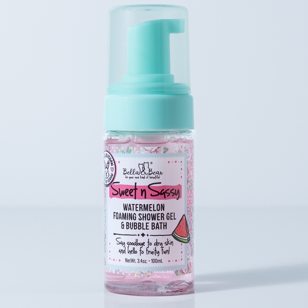 Bella & Bear - Wholesale Body Wash/Shower Gel - Sweet 'n' Sassy Watermelon Foaming Shower Gel & Bubble Bath 5