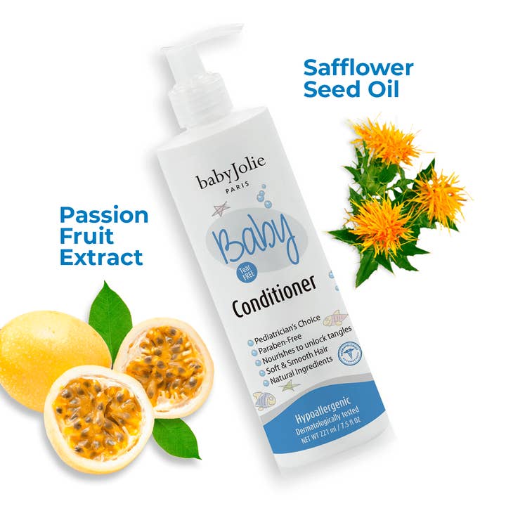 Baby Jolie - Vente Après-shampoing – bébé - Après-shampooing pour bébé | 7,5 oz (221 ml)3