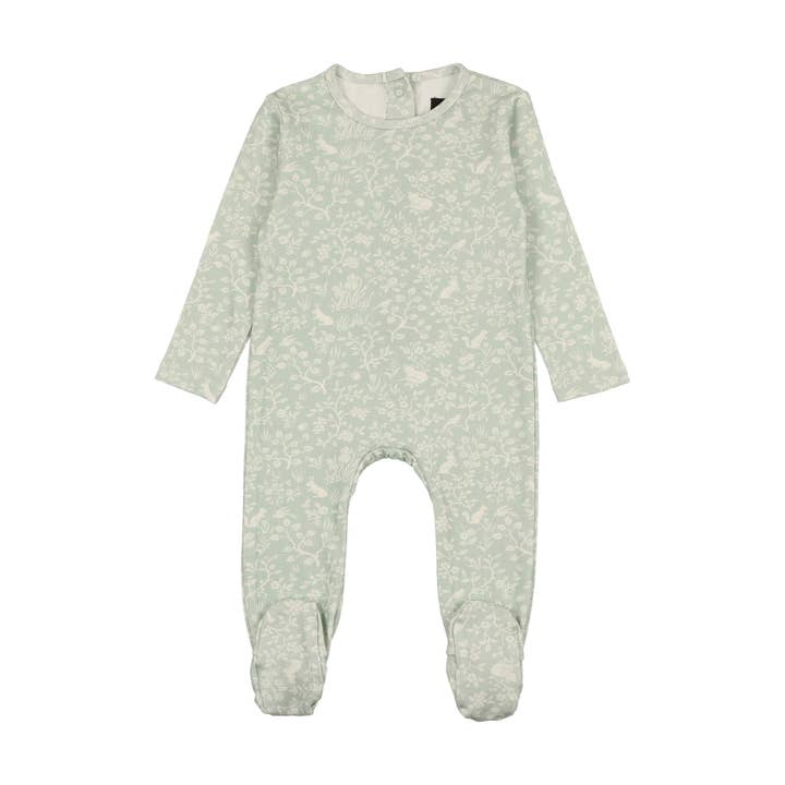 Mint Garden Stretchie for engroshandel hos Cuddle and Coo