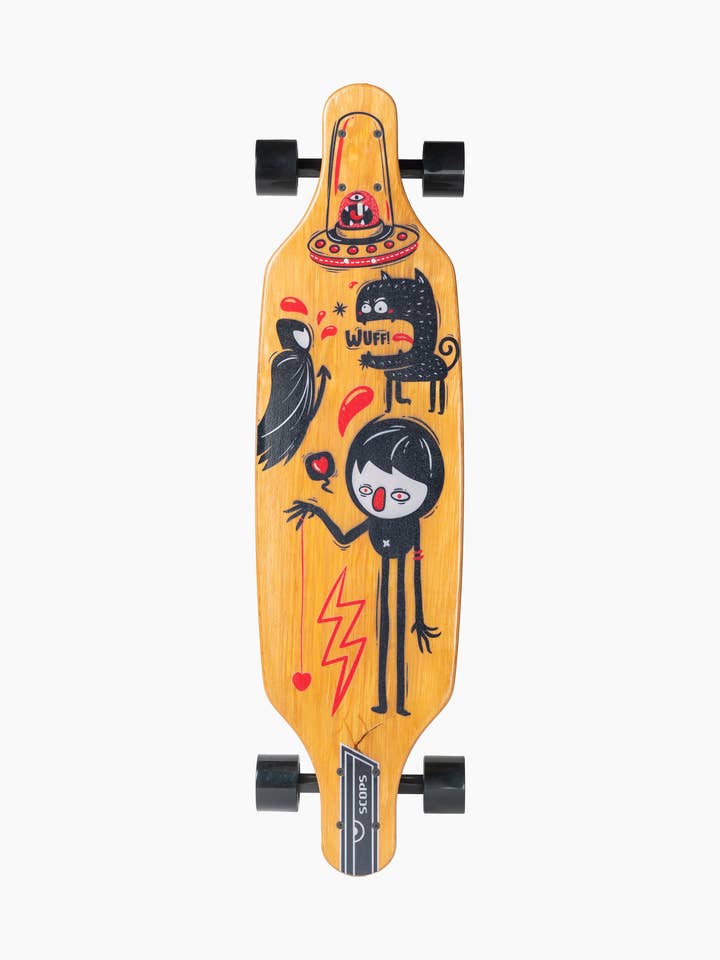 Scops Longboard Doodle Dash for wholesale by SCOPS