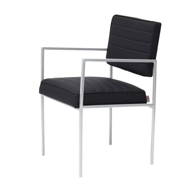 Sternzeit Design - Wholesale Chair - Cube Esstischstuhl mit Armlehnen - Leder19