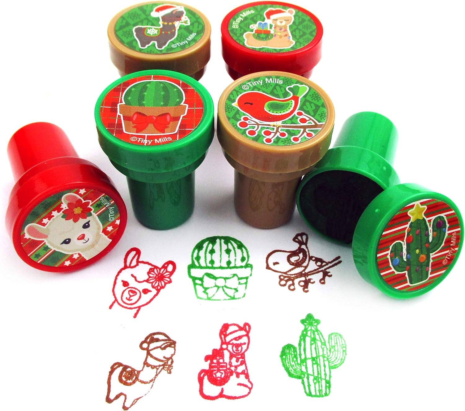 Tiny Mills – wholesale Gummistämpel/dekorativ stämpel – Barn och baby – Jullamor Stampers för barn1