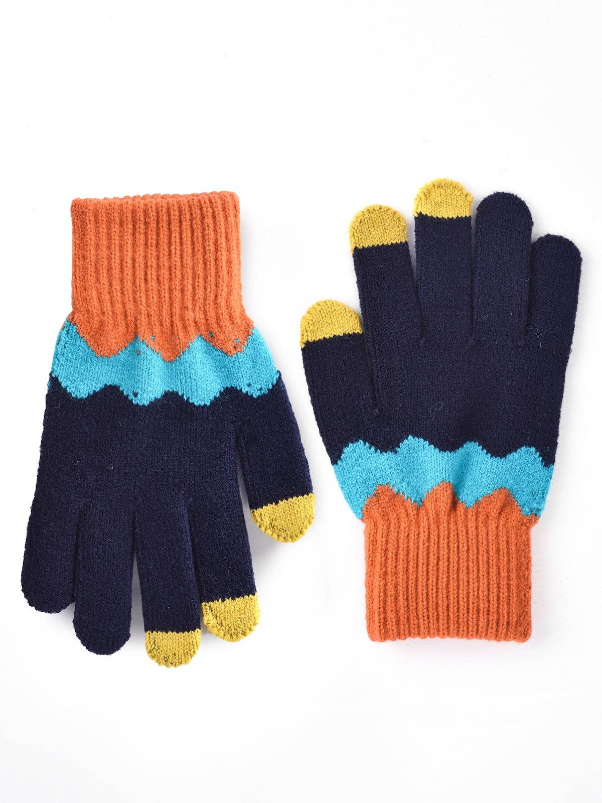 Funkyrel® Atzbranding Limited – wholesale Gloves – Women's – Gloving - Knitting Patchwork Touch Sceen Golves13