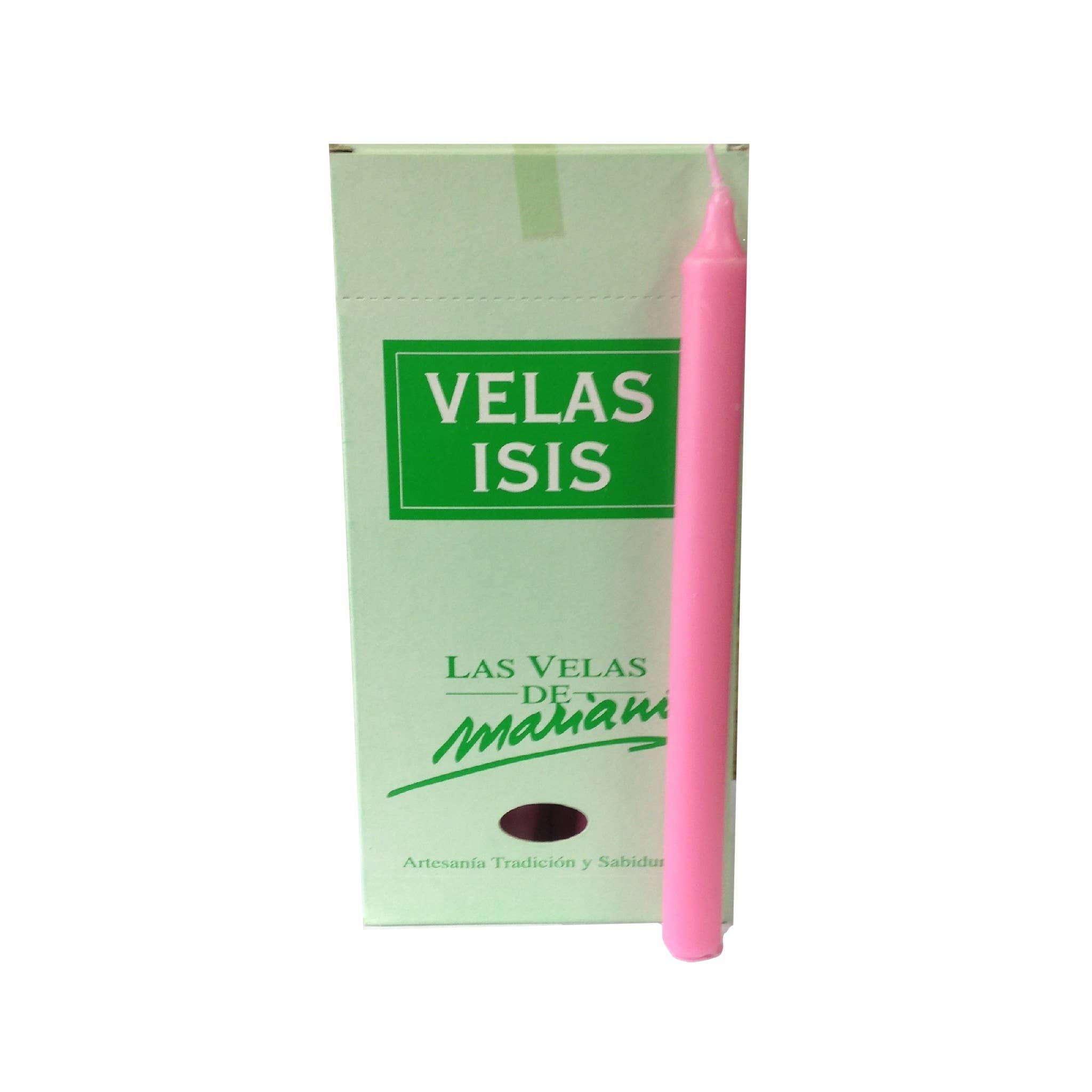 WLM – wholesale Tapered candle/candlestick – Velas Isis I Pink