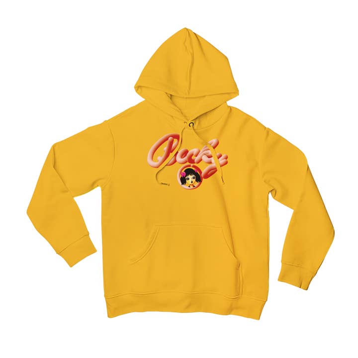 Gold Becky x Champion Hoodie for wholesale on Faire