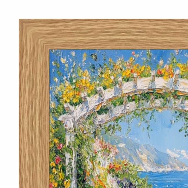 Oak Natural Wood 17x25 Picture Frame for wholesale by Modern Memory Design Picture Frames