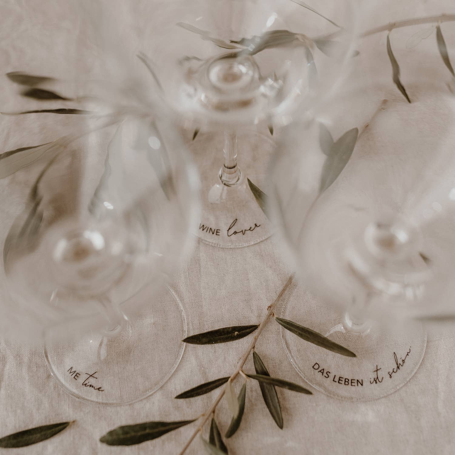 Eulenschnitt - Wholesale Wine Glass - Wine glass 490ml Life is beautiful (VE = 4 pieces)4