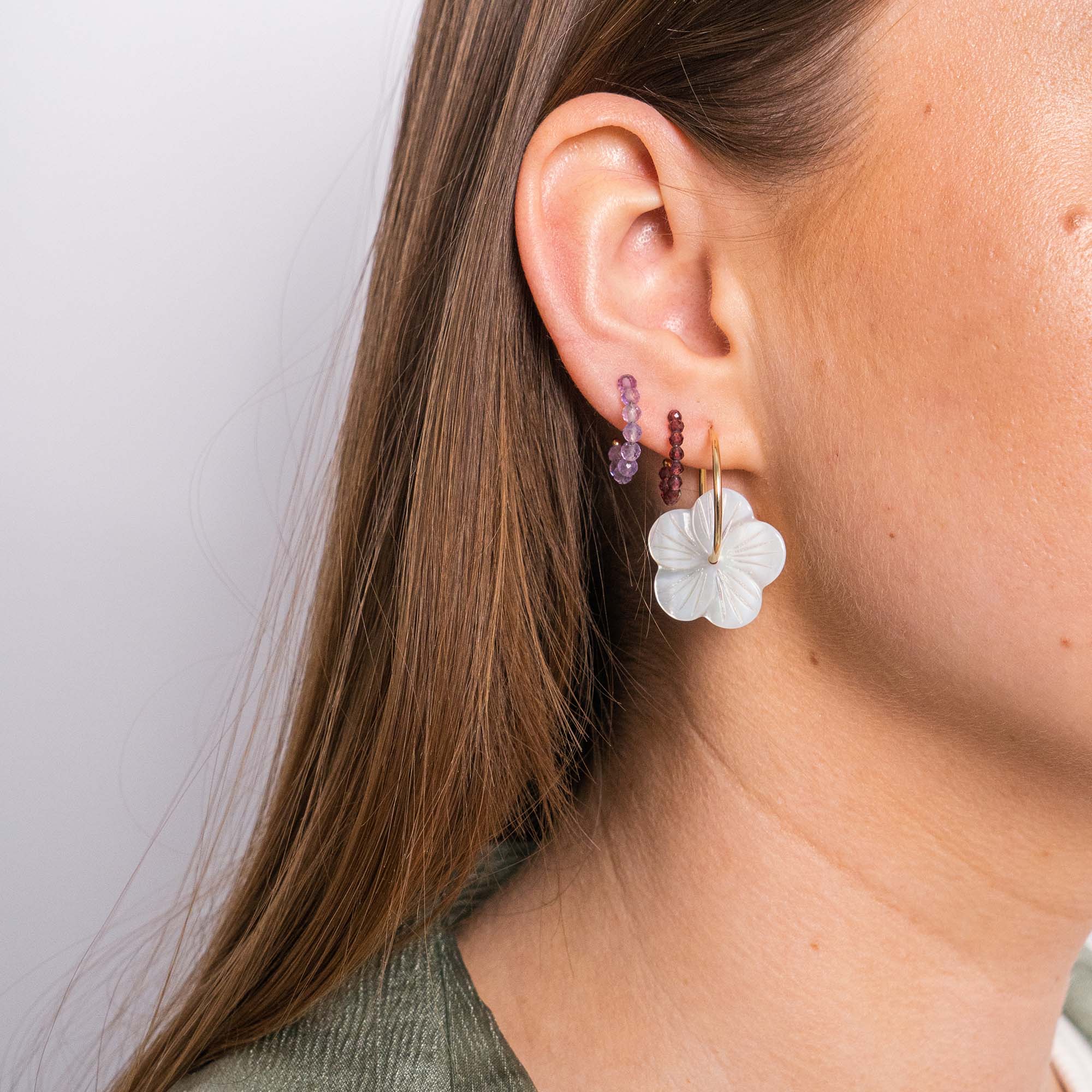 Koi Atelier - Wholesale Dangle Earrings - Wildflower earring gold filled1