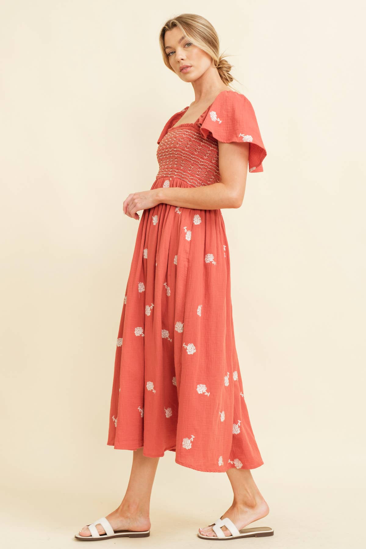 Cloud Ten - Venta al por mayor Vestido - Mujer - CD13371 - VESTIDO EMBO FLORAL6