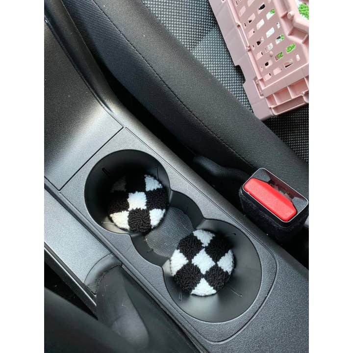 MUUDLAND - Venta al por mayor Posavasos para coche - Mujer - Juego de 2 posavasos para coche, decoración personalizada para coche, coche nuevo