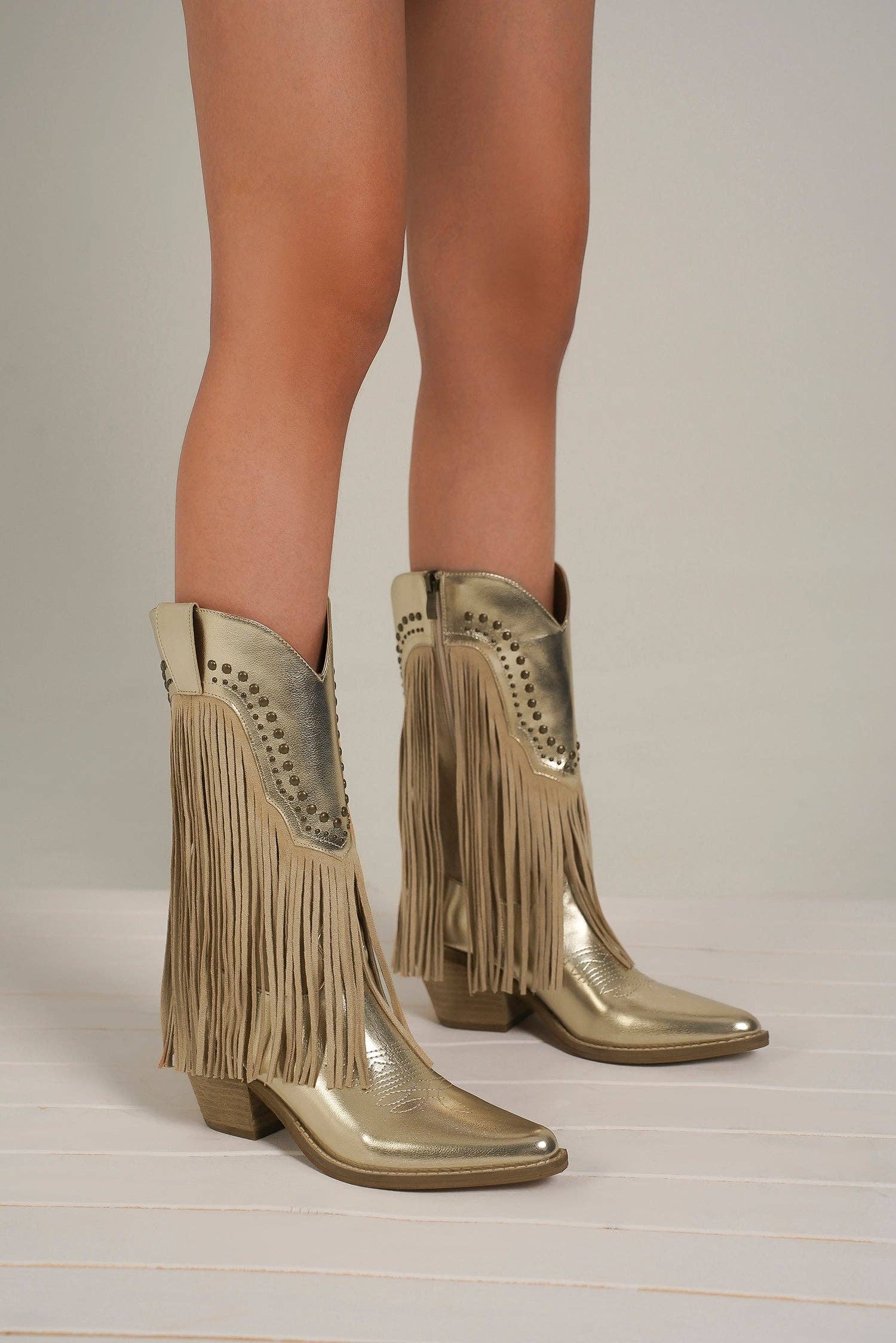 BEAST FASHION - Wholesale Cowboy Boots - Women's - ADELA-38 Fringe Western Boots16