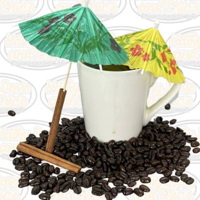 Jamaican Me Crazy® for wholesale by Kathy, Dave and Eric's Flavored Coffee Company