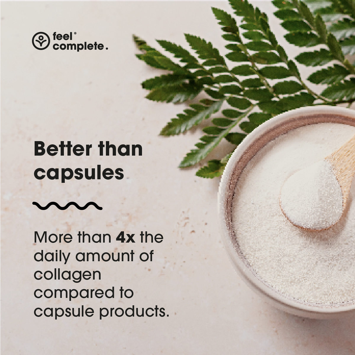 Feel Complete - Vente Poudres protéinées/superaliments - Poudre de collagène protéiné Feel Complete8
