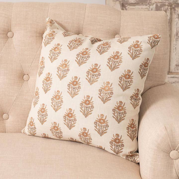 Audrey's Home & Gift – wholesale Dekorativ kudde – Kudde - Block Print Silhouette, Sm (Pk/02)0